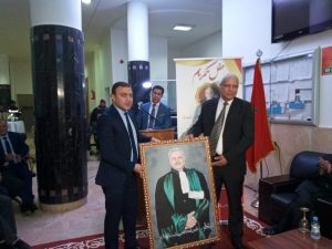 حفل تكريم رئيس المحكمة الابتدائية بالرشيدية الأستاذ عبد اللطيف جبري