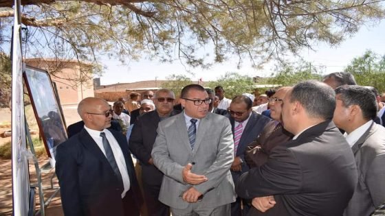 والي جهة درعة تافيلالت يقوم بزيارة تفقدية لمؤسسات تعليمية بالرشيدية