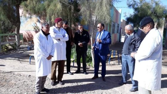 الرشيدية:المدير الإقليمي يقوم بزيارة تفقدية لمجموعة من المؤسسات التعليمية