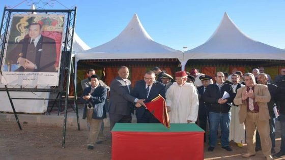 والي جهة درعة تافيلالت يعطي انطلاق صفقة تهيئة وتأهيل الطرقات بالرشيدية