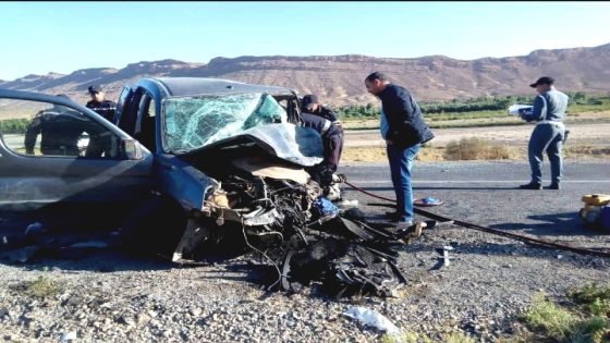 الرشيدية/خطير:قتلى في حادثة سير قرب حامات مولاي هاشم