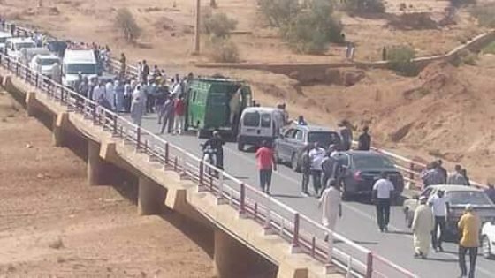 اقليم الرشيدية:حادثة سير مميتة بالجماعة الترابية فركلة السفلى بتنجداد