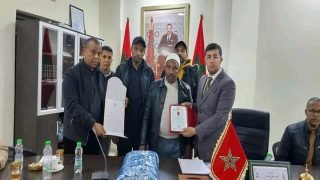 جماعة أرفود تُكرّم “عمي علي” الصحراوي