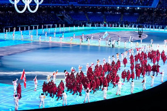 انطلاق دورة الألعاب الأولمبية الشتوية في بكين