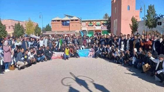 قلعة مكونة معطلون يعتزمون خوض معركة نضالية - الحدث بريس