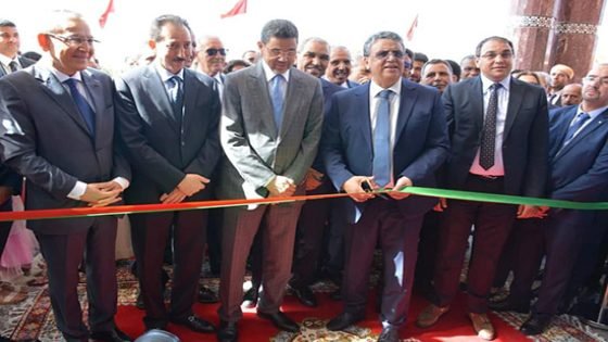 عبد اللطيف وهبي يشرف على مراسيم تدشين المركز القضائي ابزو وتيلوكيت