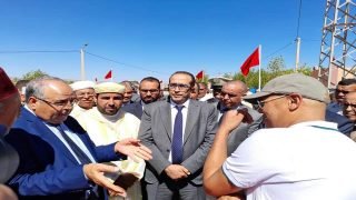 رئيس مجلس جهة درعة تافيلالت يشارك في إعطاء انطلاقة مشاريع تنموية بإقليم زاكورة - الحدث بريس
