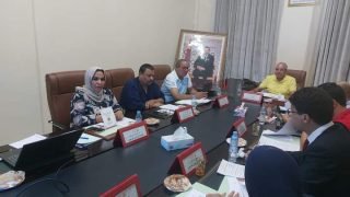 مكتب مجلس جهة درعة-تافيلالت يجتمع لإعداد جدول أعمال دورة أكتوبر 2022