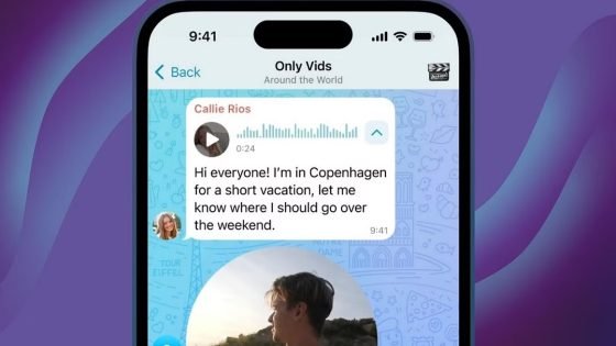 “تلغرام” تطلق ميزة ترجمة المقاطع الصوتية‎‎