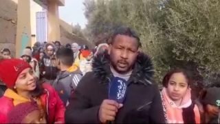 الرشيدية .. أولياء تلاميذ مجموعة مدارس العلويين يحتجون أمام المؤسسة