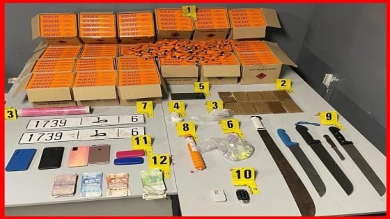 الامن يواصل حملة الإطاحة بعصابات المخدرات والمؤثرات العقلية