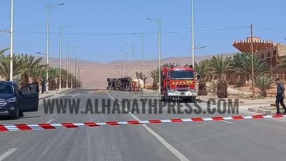 عاجل | انقلابُ شاحنة غاز تستنفِــرُ سُلطات الرشيدية