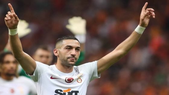 زياش يغيب عن مواجهة غلطة سراي ومانشستر يونايتد