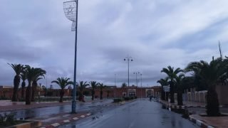 جو بارد ودرجات الحرارة تصل إلى الصفر بهذه المناطق