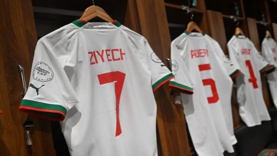 تشكيلة المنتخب المغربي أمام زامبيا