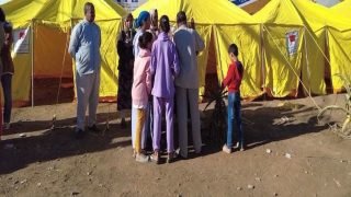 إقليم الحوز..أسر متضررة من الزلزال تحيي عيد الأضحى في مساكنها الجديدة بويركان