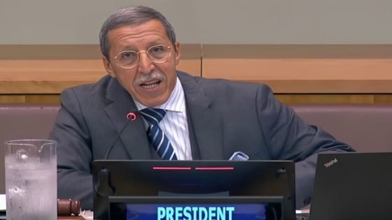 عمر هلال: على الجزائر أن تقر بإخفاق مشروعها الانفصالي في الصحراء