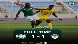 الدفاع الجديدي يتعادل مع ضيفه الشباب السالمي