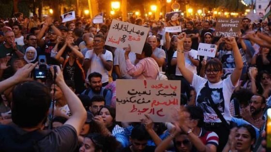 مظاهرات في تونس تطالب برحيل نظام قيس سعيد