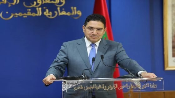 المغرب لا يتفاوض حول صحرائه بل بشأن نزاع إقليمي مع بلد جار (السيد بوريطة)