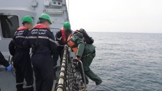 طانطان..البحرية الملكية تحرر طاقم سفينة شحن تحمل العلم الليبيري دون وقوع أي حادث