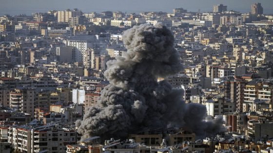 تجدد الغـــــــــــارات الإســــــــــــرائيلية على الضاحية الجنوبية لبيروت بعد تحذيرات بإستهداف 5 مواقع جديدة