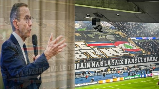 تيفو “فلس-طين حرة” يثير الجدل في باريس ووزير الداخلية الفرنسي يطالب بتوضيحات