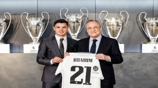 أنشيلوتي يشيد بأداء إبراهيم دياز رغم الهزيمة أمام ليفربول