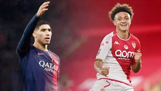 باريس سان جيرمان يقلب الطاولة على موناكو في ليلة التألق المغربي