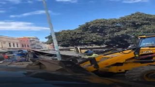 الجديدة.. السلطات المحلية تقدم على هدم “كيوسك” بسبب البناء غير القانوني