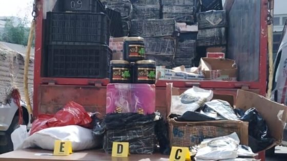 العيون: ضبط طن و880 كيلوغرام من “المعسل” المهرب