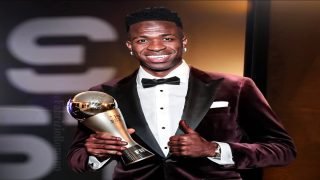 فينيسيوس جونيور يتوج بجائزة “الأفضل” لعام 2024 وسط تألقه مع ريال مدريد