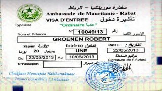 موريتانيا تعتمد التأشيرة الإلكترونية ابتداء من الخامس يناير الجاري