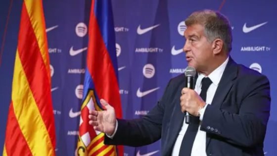 برشلونة في أزمة: لابورتا يواجه الضغوط وسط استياء الجماهير