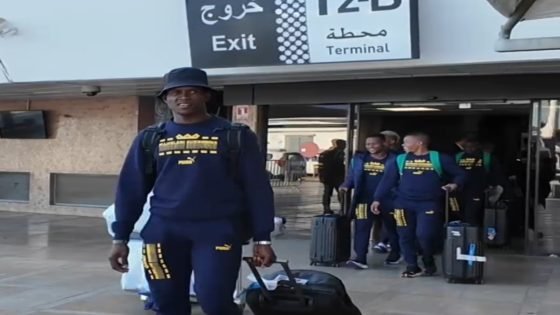 صنداونز يصل إلى الدار البيضاء استعداداً لمواجهة الرجاء الرياضي