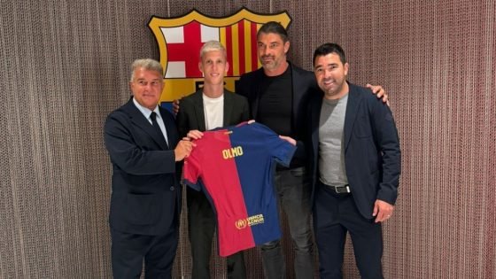 داني أولمو بين الولاء لبرشلونة وضغوط الانتقالات: وكيله يوضح الموقف