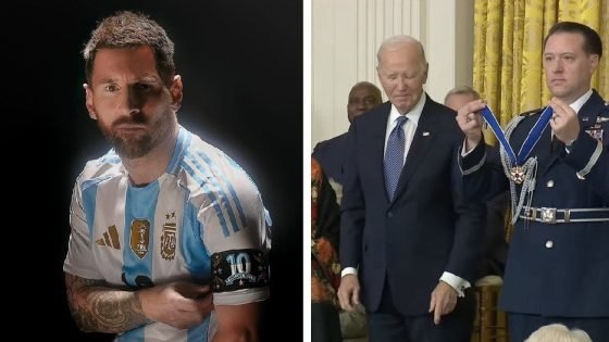 ميسي يعتذر عن حضور حفل تكريمه في البيت الأبيض