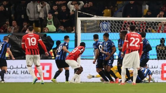 ميلان يُتوج بكأس السوبر الإيطالي 2024 بعد انتصار مثير على الإنتر في الرياض