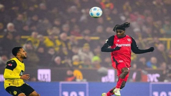 ليفركوزن يقتنص فوزاً ثميناً على دورتموند في افتتاح المرحلة 16 من البوندسليغا