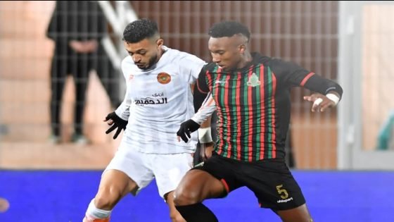 نهضة بركان يعزز صدارته بثنائية نظيفة أمام الجيش الملكي