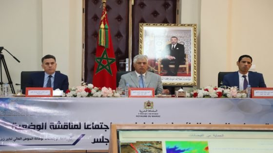 مجلس الحوض المائي لكير زيز غريس يناقش الوضعية المائية والقانون الداخلي