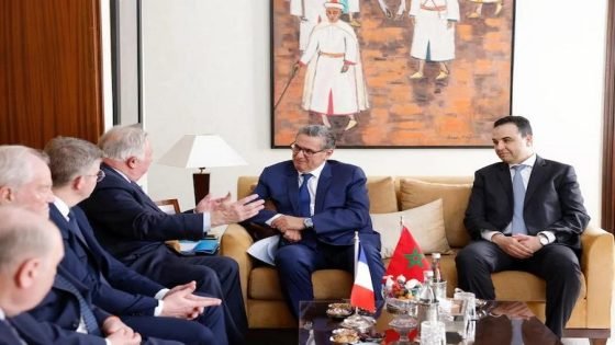 رئيس الحكومة يستقبل رئيس مجلس الشيوخ الفرنسي لبحث سبل تعزيز العلاقات الثنائية