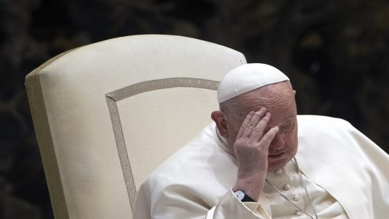 الفاتيكان يكشف الحالة الصحية للبابا فرنسيس