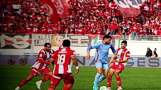 النادي المكناسي يوقف انتصارات الوداد الرياضي في البطولة الاحترافية