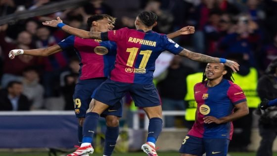 برشلونة يحسم تأهله إلى ربع نهائي دوري أبطال أوروبا بفوز مستحق على بنفيكا