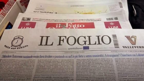 صحيفة “إل فوليو” الإيطالية تصدر أول عدد مولّد بالكامل باستخدام الذكاء الاصطناعي