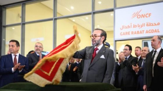 جلالة الملك محمد السادس يُطلق مشروع خط القطار فائق السرعة بين القنيطرة ومراكش
