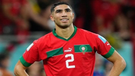 أشرف حكيمي: كأس العالم مع المغرب أغلى من كل الألقاب