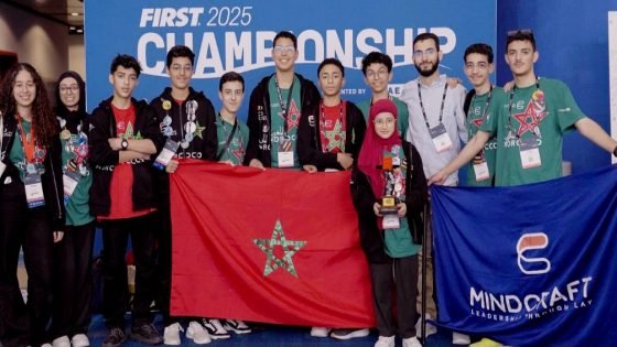 فريق مغربي من طنجة يتوج بجائزة عالمية في بطولة الروبوتات بهيوستن