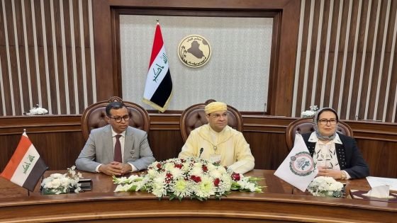 الشعبة البرلمانية المغربية تشارك بفعالية في اجتماعات البرلمان العربي ببغداد